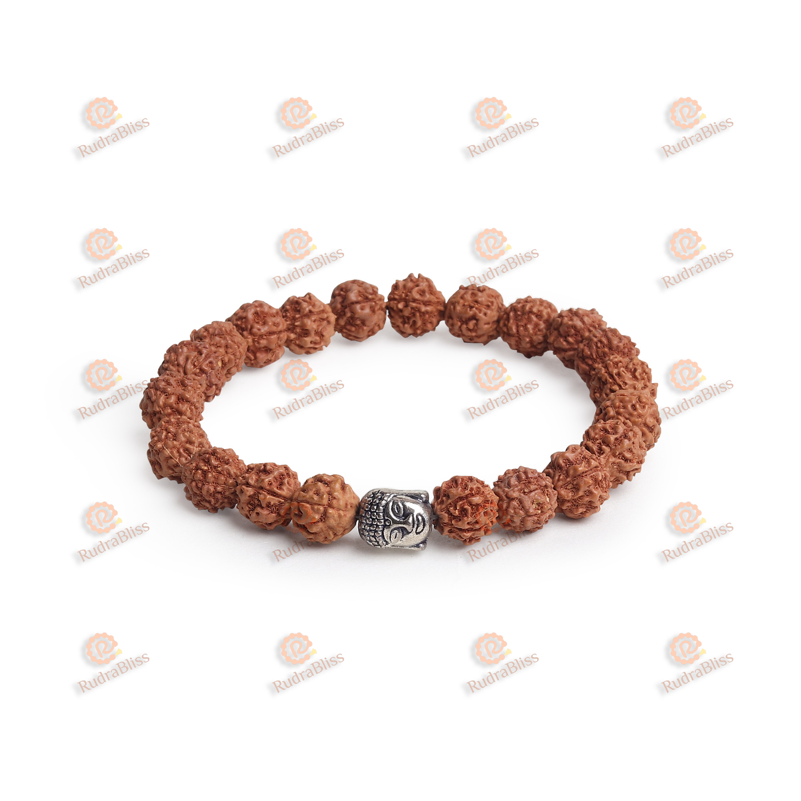5 Mukhi Indonesia Rudraksha Bracelet - 7mm Beads